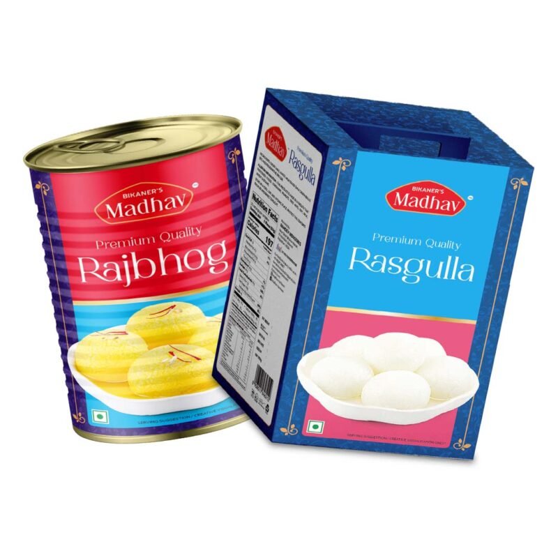 Rasgulla 1Kg & RajBhog 1Kg